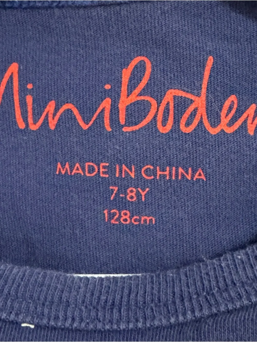 Mini Boden Boy Navy Space Cockpit Appliqué Colorful Planets Print Long Sleeve - Picture 8 of 8